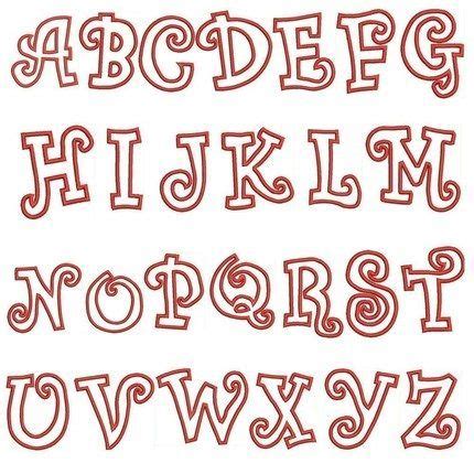 Cute Alphabet Fonts - Google Search | Lettering. | Pinterest pertaining ...