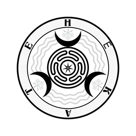 Hécate - Wikipedia, la enciclopedia libre | Hekate, Hecate goddess ...