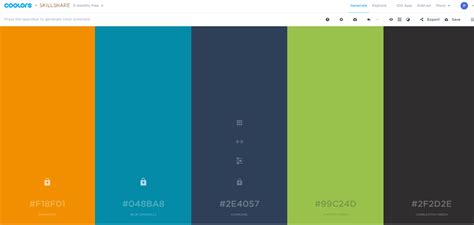 How to create color scheme from two colors? - Graphic Design Stack Exchange