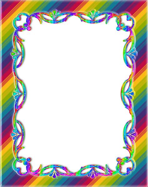 Rainbow Frame by Princessdawn755 on DeviantArt