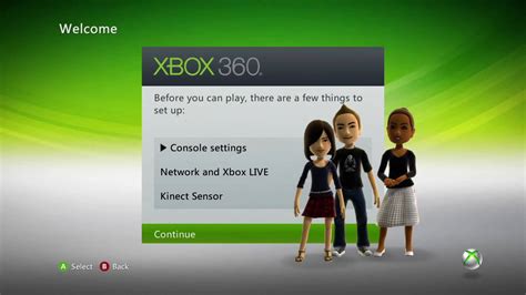 Getting Started With Kinect - Settings and Xbox LIVE - YouTube