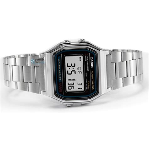 Reloj Casio Vintage A158 Plata – Relojes Casio en México | CompraFacil.mx