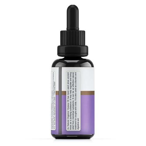 Hyssop Oil – 1.7 Fl oz (50 ml) - AU Natural Organics