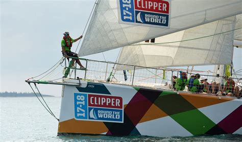 CLIPPER RACE CREW CLAIMS NATIONAL YACHTING AWARD