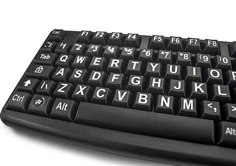 Geemarc Standard Big Letter Keyboard Dyslexic.com