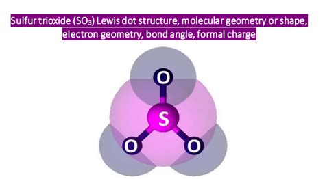 SO3 Lewis structure, Molecular geometry, Bond angle, Shape