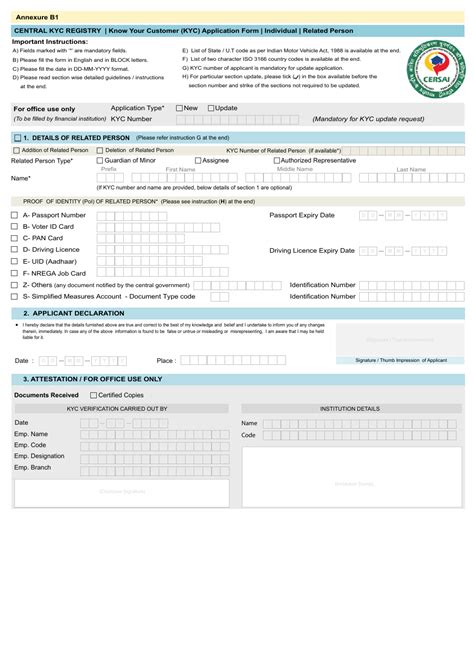 Kyc Checklist Template