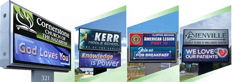 Outdoor LED Signs & Electronic Signs for Churches, Schools & More ...