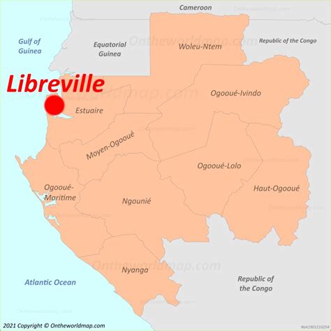 Libreville Map | Gabon | Detailed Maps of Libreville