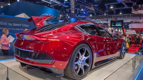 Fisker EMotion debuts at CES, promised for 2019 with 400-mile range