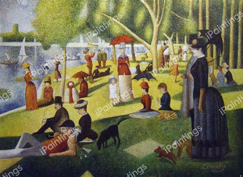 A Sunday Afternoon On The Island Of La Grande Jatte Painting by Georges ...