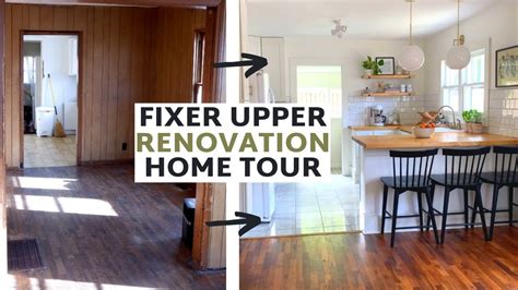 Tour an HGTV Stylist's Fixer Upper Home - Before + After Pics - YouTube