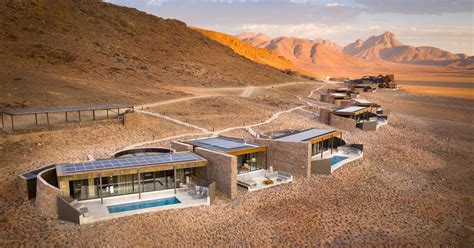 the sossusvlei lodge is a sustainable getaway in africa's namib desert