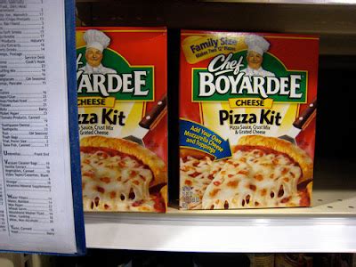 The Konformist Blog: Chef Boyardee Pizza Kit Pizza