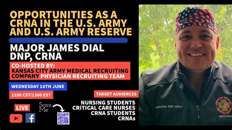 Opportunities as a CRNA in the U.S. Army and U.S. Army Reserve - YouTube