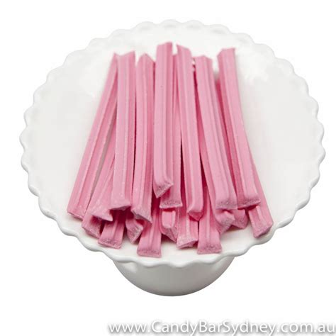 Pink Musk Sticks Bulk Box 1.6kg - Kanga | Candy Bar Sydney