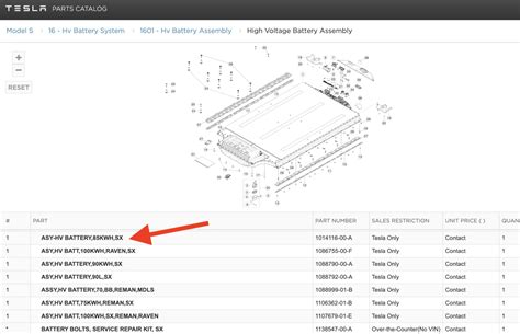 Tesla Model S Battery Diagram