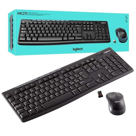 Logitech MK270 Wireless Keyboard and Mouse Combo | MK270 | CSE ...