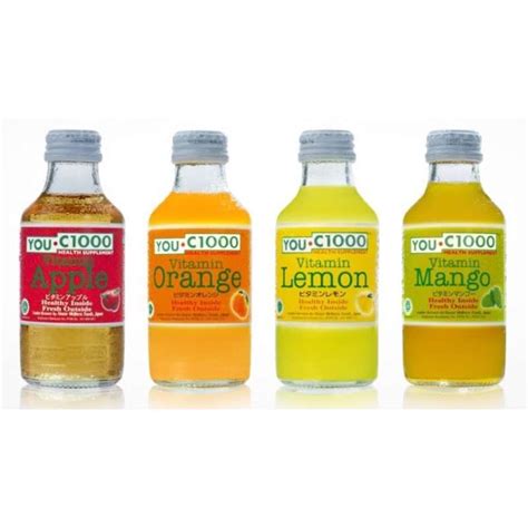 Promo You C1000 Minuman Vitamin Lemon Orange Mango Apple All Variant ...