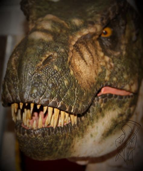 Buck T.rex close up. by FatherPhantom on DeviantArt