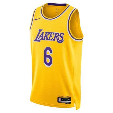 Maillot NBA Lebron James Los Angeles Lakers Nike Icon Edition 2022/23 ...