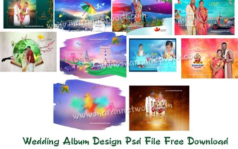 New Dmax Wedding Album Design Psd File Free Download Vol-01 – Maran Network