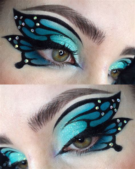 Butterfly Eye Makeup Step By Step