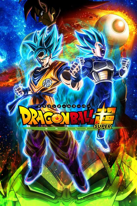 Dragon Ball Super | The Broly Movie Poster | Goku Vegeta | NEW | USA | eBay