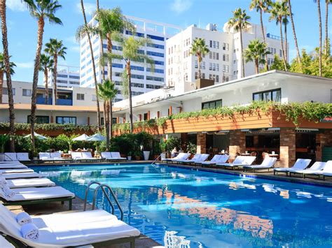 The Hottest Hotel Pools in Los Angeles | Discover Los Angeles