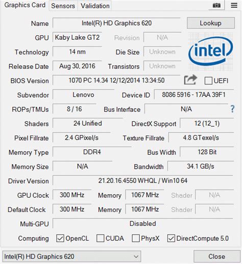 Intel Hd Graphics 620 Laptop Im Test Notebooks Und Mobiles