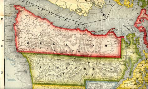 Navigating Washington State: A County-by-County Exploration - Map of ...