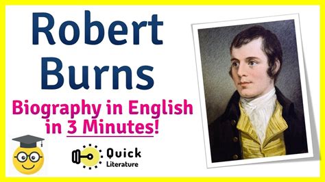 Robert Burns Biography in 3 Minutes - YouTube