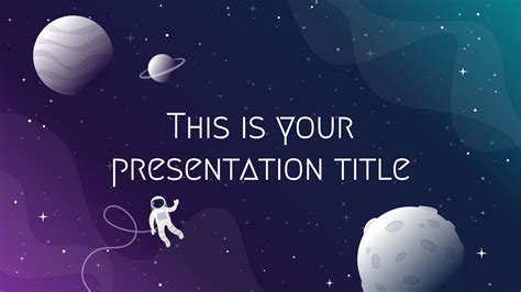 Space Google Slides Template