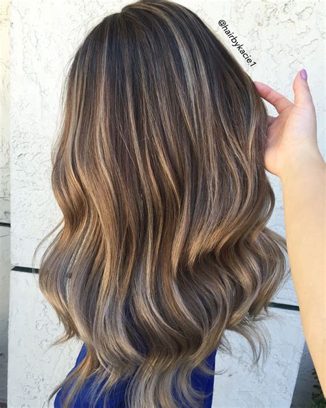 Too streaky! Brown Hair Balayage, Hair Highlights, Cool Brown Hair ...