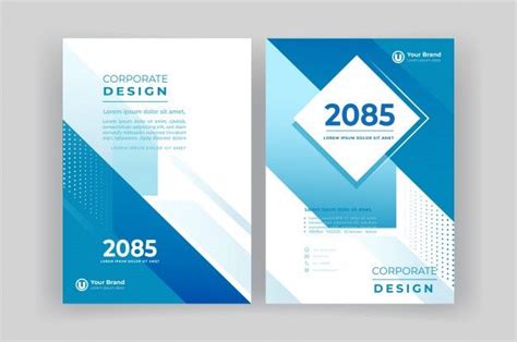 Corporate book cover design template. Pr... | Premium Vector #Freepik # ...