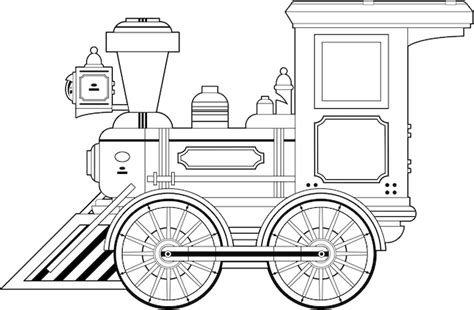 Premium Vector | Old fashioned wild west vintage steam train line art ...