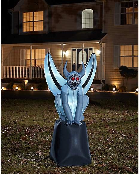 5 Ft Light-Up Gargoyle Inflatable Decoration - Spirithalloween.com