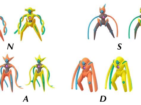 Pokemon Deoxys Shiny