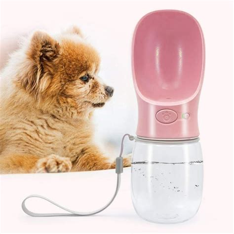 Peralng Portable Dog Water Bottle, Dog Hiking Water Bottle ...