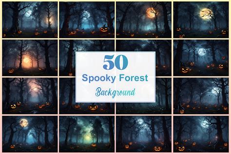 Halloween Spooky Forest Graphic by Forhadx5 · Creative Fabrica