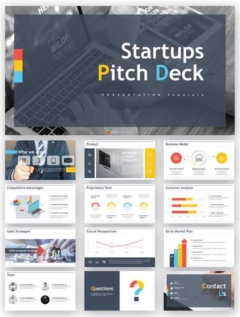 One Page Pitch Deck Template - Printable Word Searches