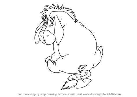 Winnie The Pooh Drawings Eeyore / How to Draw Eeyore From Winnie The ...