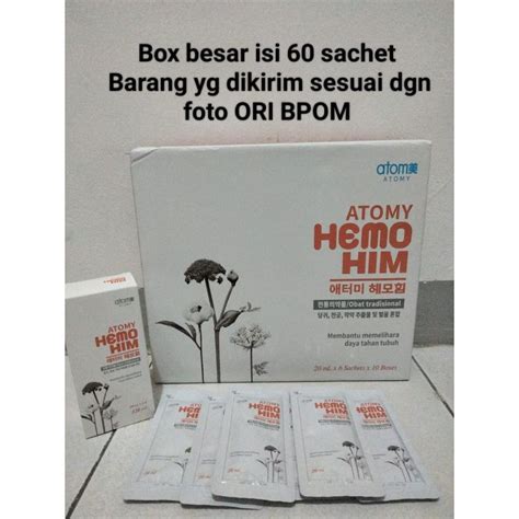 Jual Atomy Korea HEMOHIM original isi 30 sachet | Shopee Indonesia