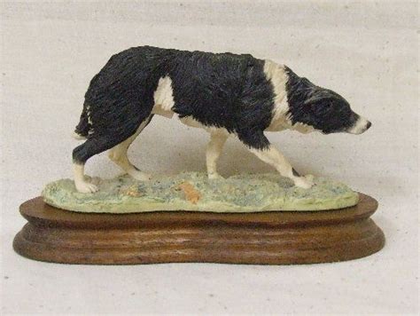 Border fine arts | Dog sculpture, Fine art, Dog figurines