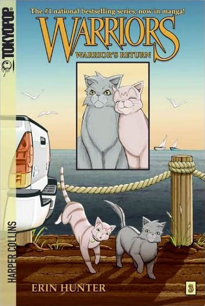 Warrior's Return (Warriors Manga Series #3) by Erin Hunter, James Barry ...