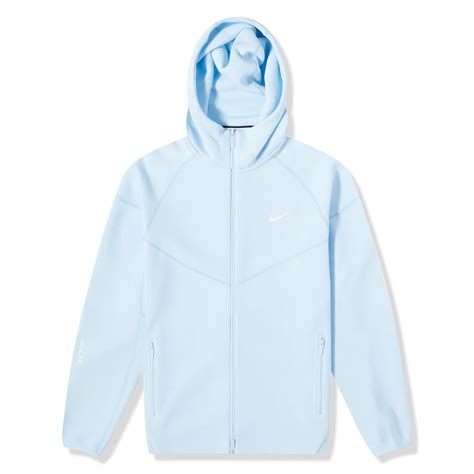 Nike x Nocta Tech Fleece Blue Zip-Up Hoodie – Crepslocker