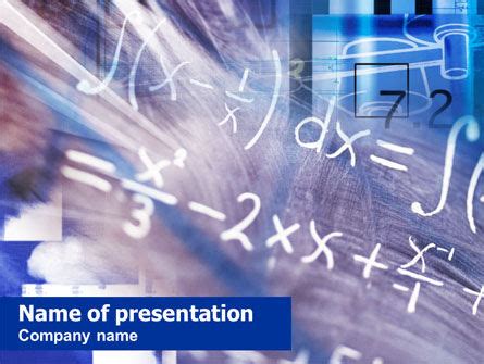 Mathematics PowerPoint Templates and Backgrounds for Your Presentations ...