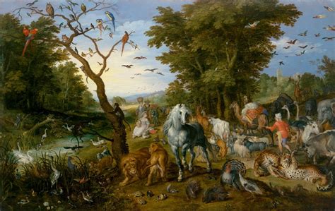 Noah’s Ark by Jan Brueghel the Elder - Public Domain Bible Painting