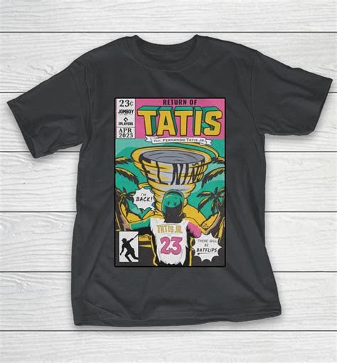 Jomboy Media Merch Return Of Tatis Feat Fernando Tatis Jr Shirts | WoopyTee