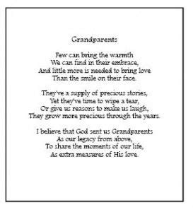 Grandparent Poem | Grandparents day poem, Grandparents quotes, Grandparents